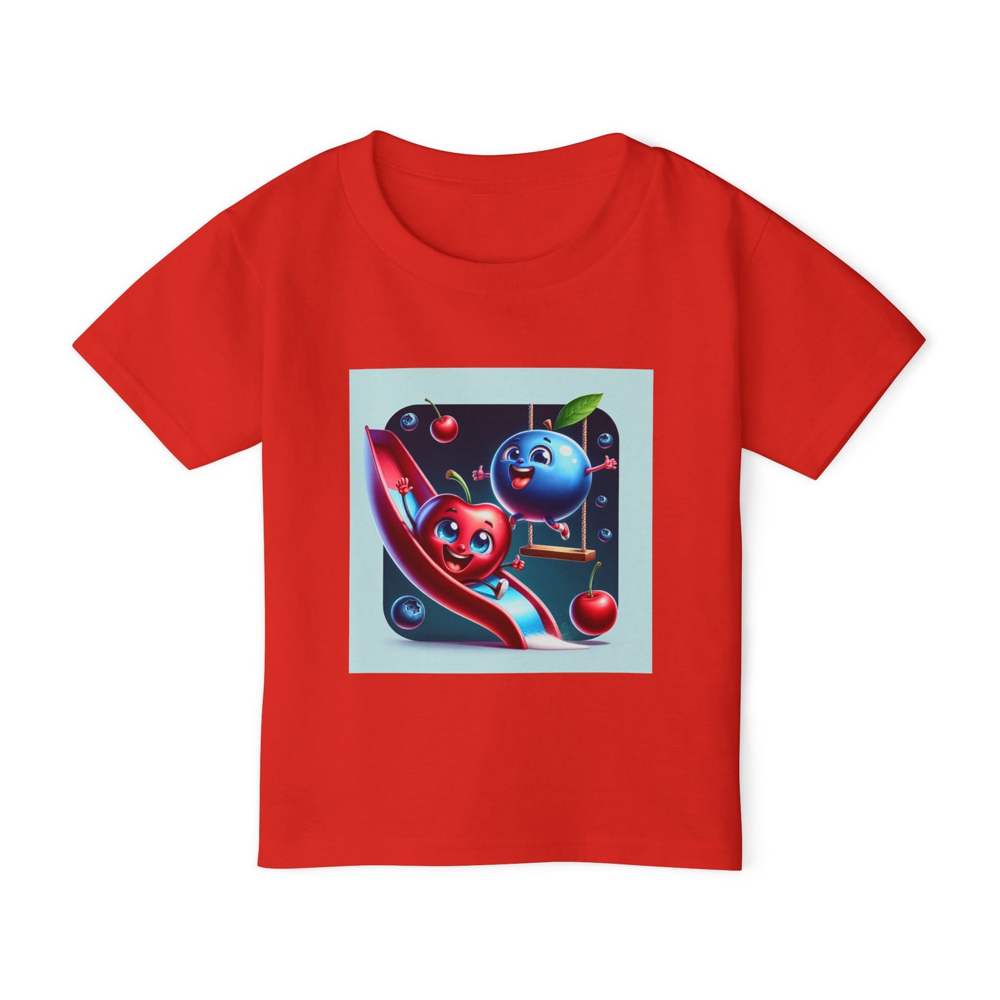 Playful Fruits Toddler T-Shirt - Fun Design for Kids
