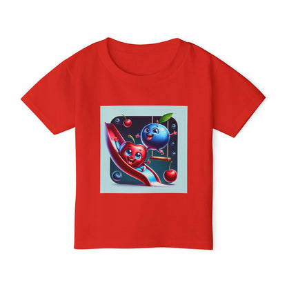 Playful Fruits Toddler T-Shirt - Fun Design for Kids