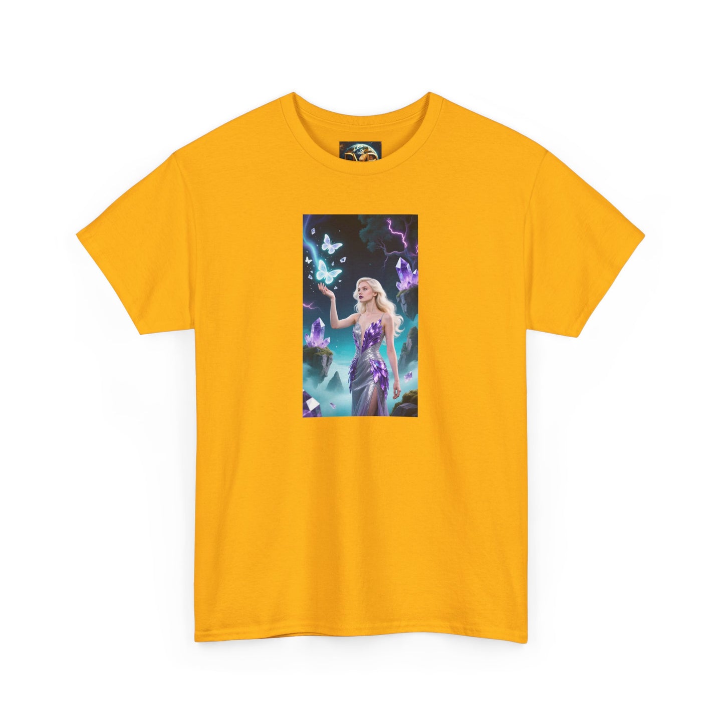 Magical Fairy Graphic Tee, Enchanted Woodland Shirt, Fantasy Apparel, Gift for Nature Lovers, Festival Wear, Unisex Cotton Tee