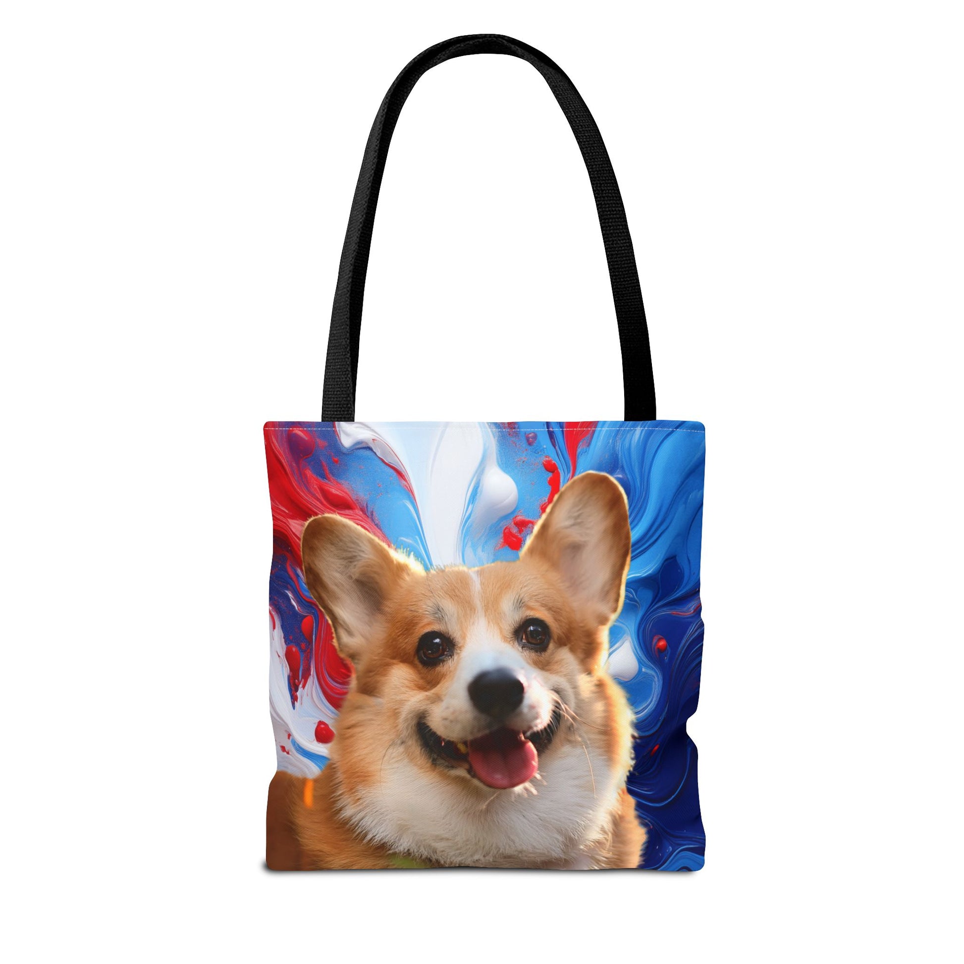 Vibrant Corgi Tote Bag - Perfect for Dog Lovers