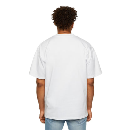 Neon Retro Vibrant Eagle Graphic Oversized Tee for Men