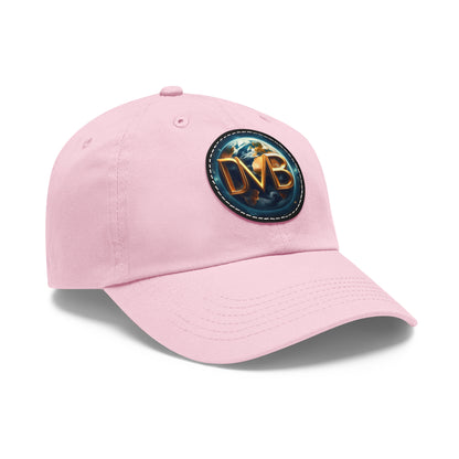 Diego Von Bellini Dad Hat with Leather Patch (Round)