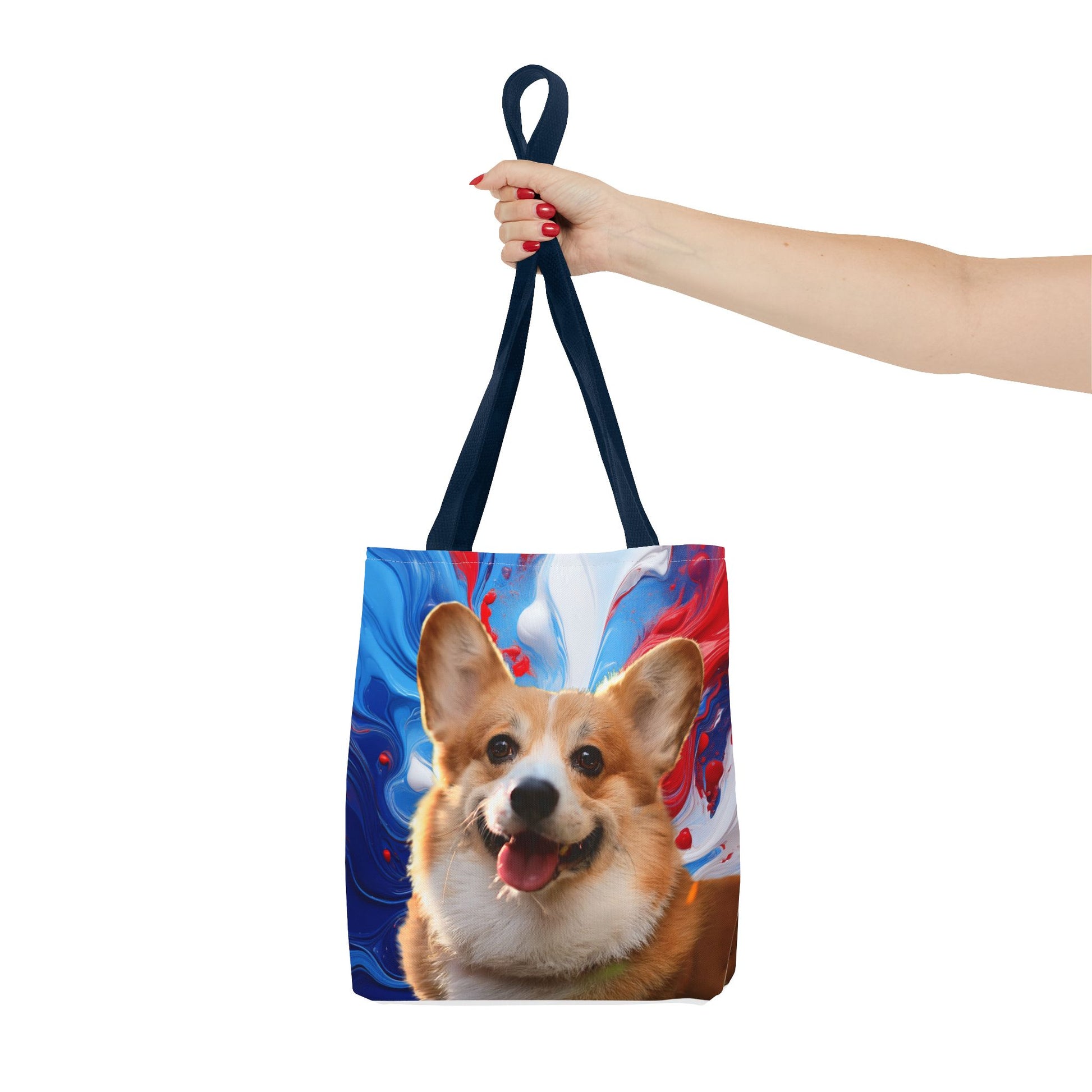 Vibrant Corgi Tote Bag - Perfect for Dog Lovers