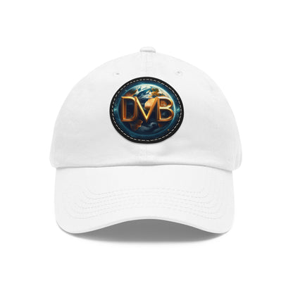 Diego Von Bellini Dad Hat with Leather Patch (Round)