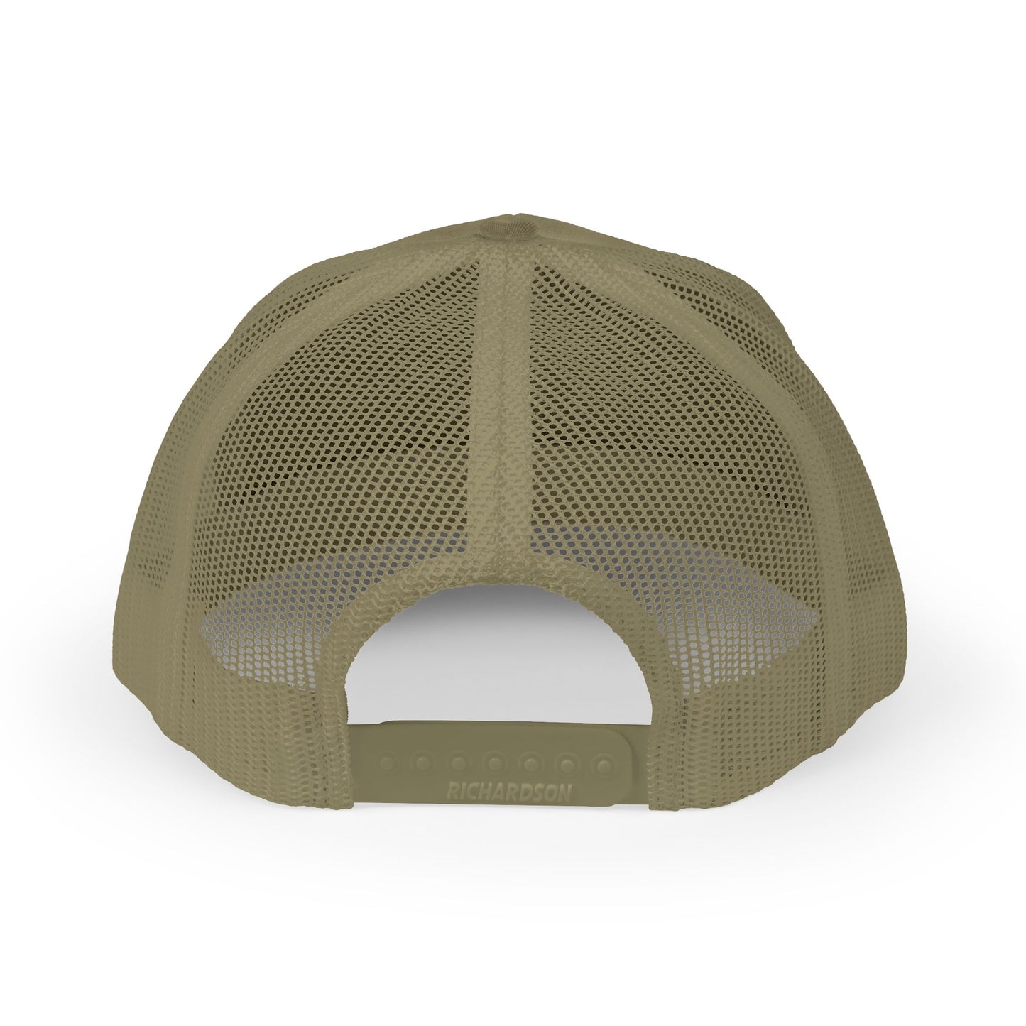 Red ORV Adventure-Themed Snapback Trucker Cap with Embroidered Design