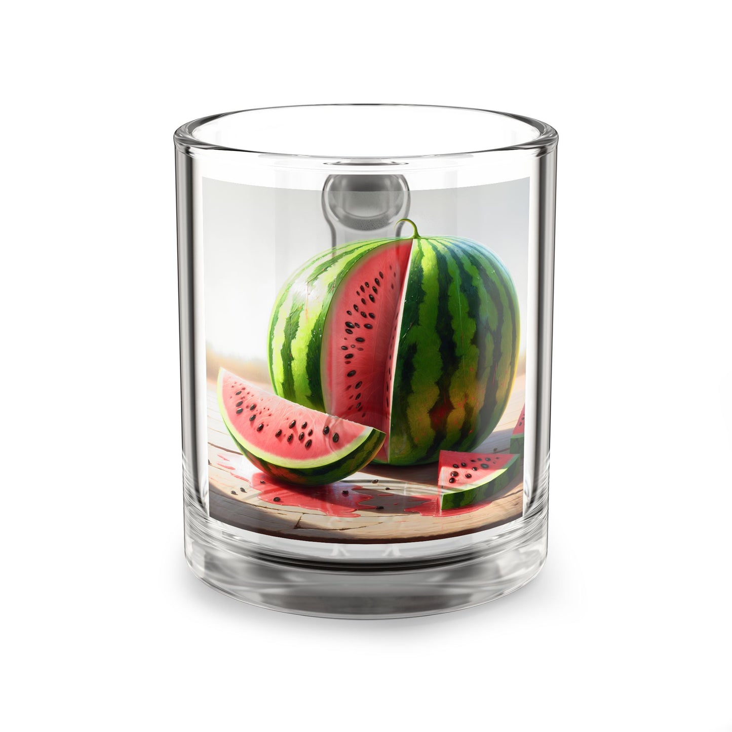Watermelon Glass Mug - 10oz, Perfect for Summer Drinks & Gatherings