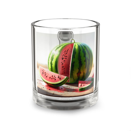 Watermelon Glass Mug - 10oz, Perfect for Summer Drinks & Gatherings