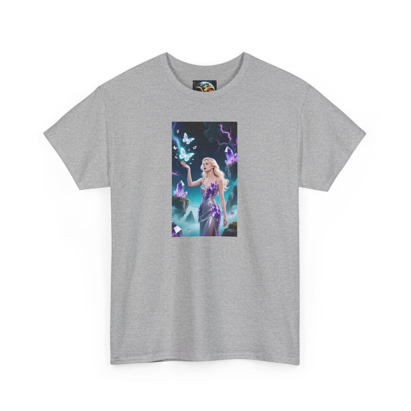 Magical Fairy Graphic Tee, Enchanted Woodland Shirt, Fantasy Apparel, Gift for Nature Lovers, Festival Wear, Unisex Cotton Tee