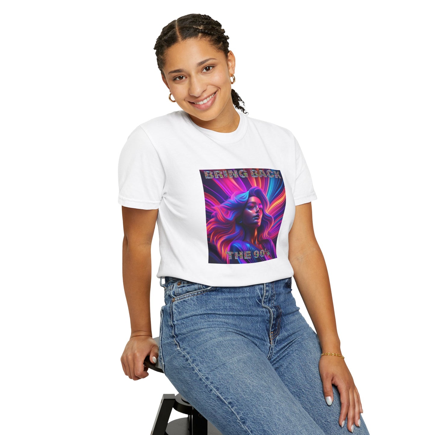 90s Retro Neon T-Shirt - Bring Back the 90's Graphic Tee