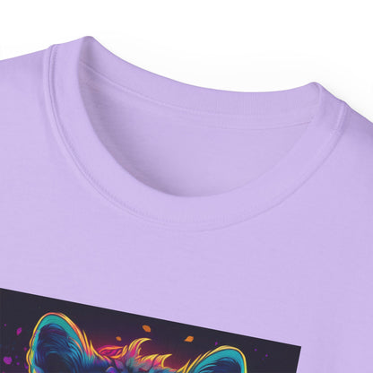 90's Style Colorful Lion Graphic Ultra Cotton Tee - Vibrant and Fun Wear