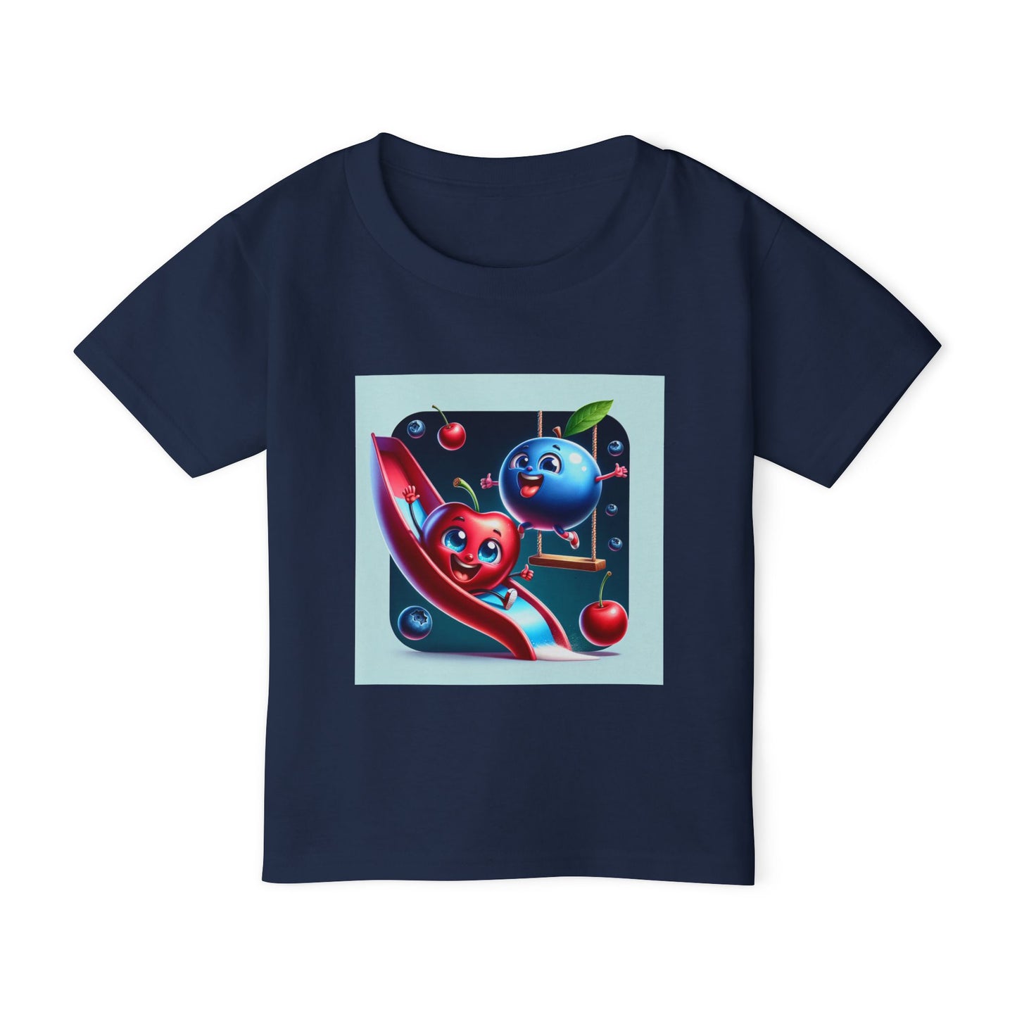 Playful Fruits Toddler T-Shirt - Fun Design for Kids