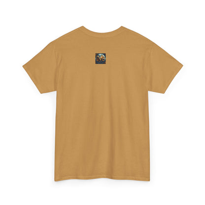 Angel Guardian Unisex Heavy Cotton Tee - Los Angeles Landscape Shirt, Holy Angel Protection, Urban Angel Tee, City Savior