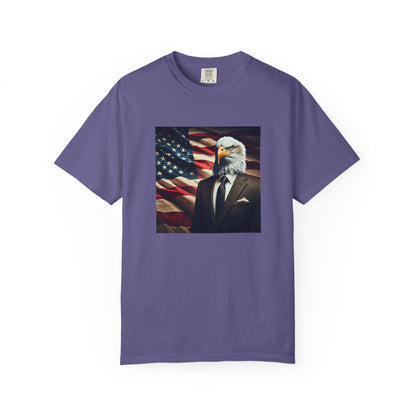 USA Means Business! Unisex Garment-Dyed Tee for Independence Day