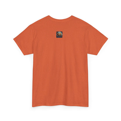 Angel Guardian Unisex Heavy Cotton Tee - Los Angeles Landscape Shirt, Holy Angel Protection, Urban Angel Tee, City Savior